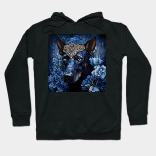 Jeweled Doberman Hoodie